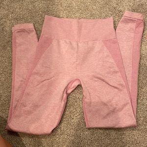 Pink gymshark leggings